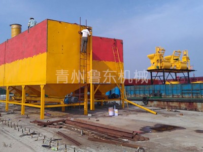 卧式水泥仓200T