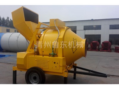 JZR500全柴油机液压油缸上料搅拌机