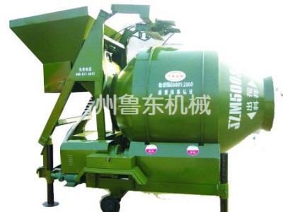 JZM500爬斗上料搅拌机
