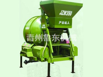 JZM350爬斗上料搅拌机