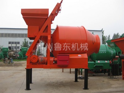 JZM750爬斗上料搅拌机